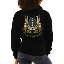 Load image into Gallery viewer, Women&#39;s BGS Back Logo Bottom Rocker Hoodie
