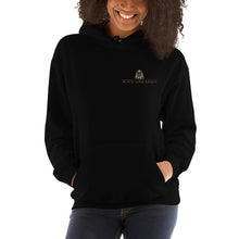 Load image into Gallery viewer, Women&#39;s BGS Back Logo Bottom Rocker Hoodie
